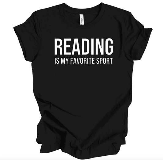 reading is my favorite sport
