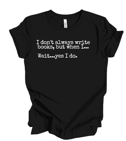 I don't always write books...