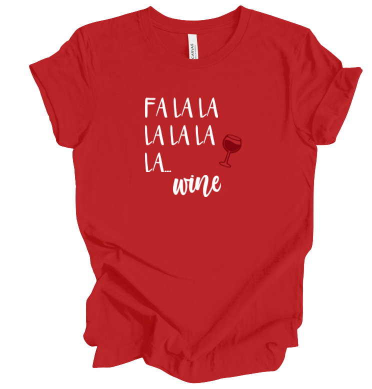 fa la la...wine