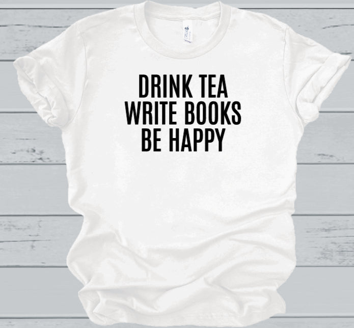 drink tea, write books, be happy