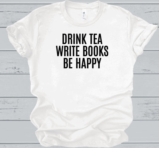 drink tea, write books, be happy