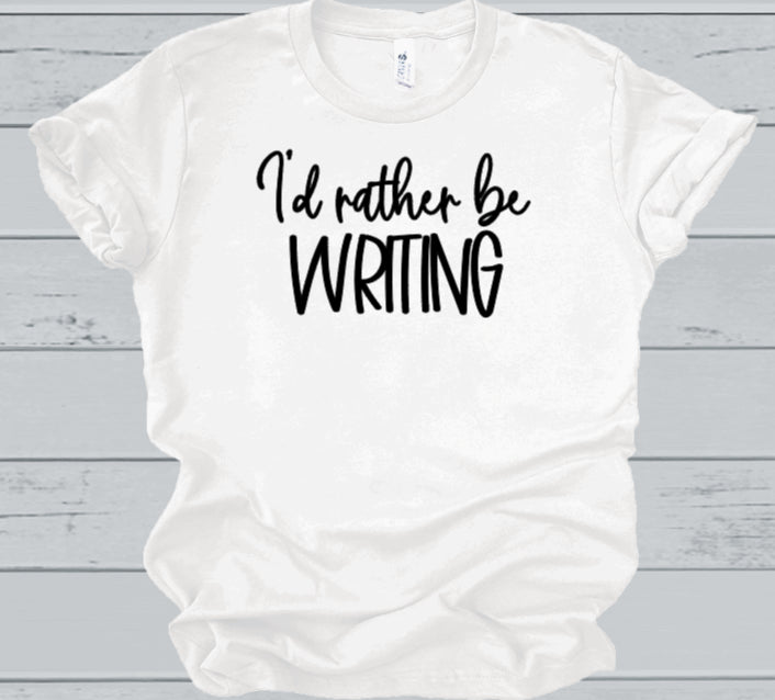 i'd rather be writing