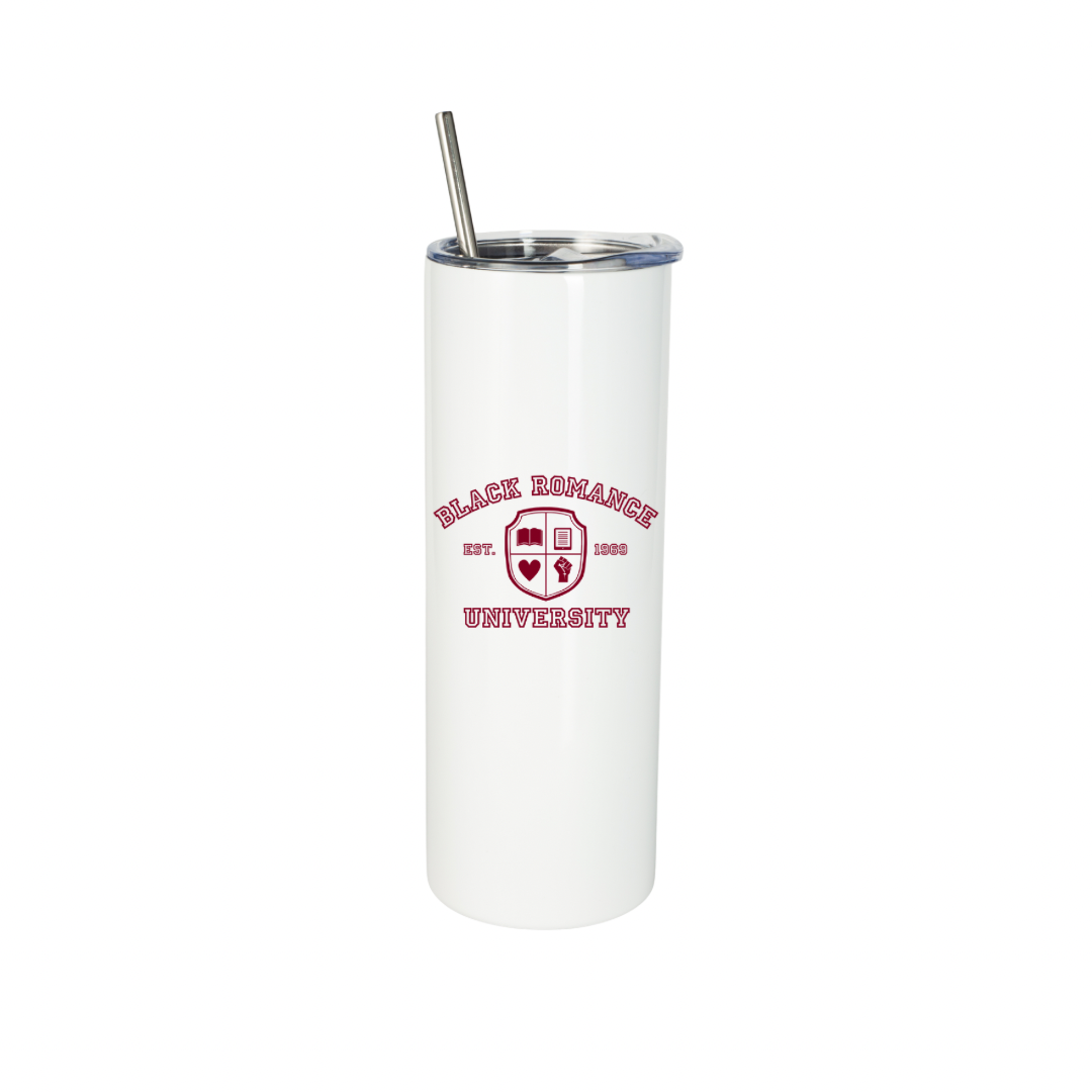 BRU Skinny White Tumbler