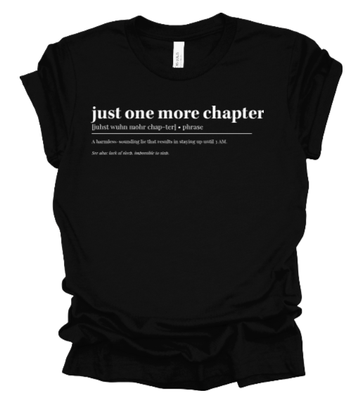 Just one more chapter definition