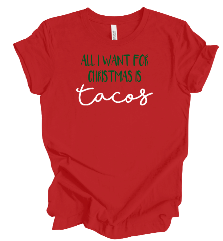 all i want for christmas is tacos